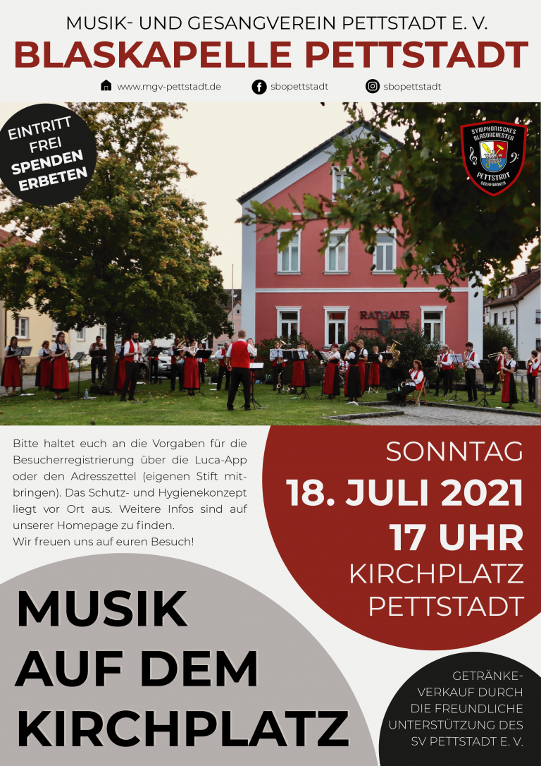 Musik auf dem Kirchplatz 07/2021
