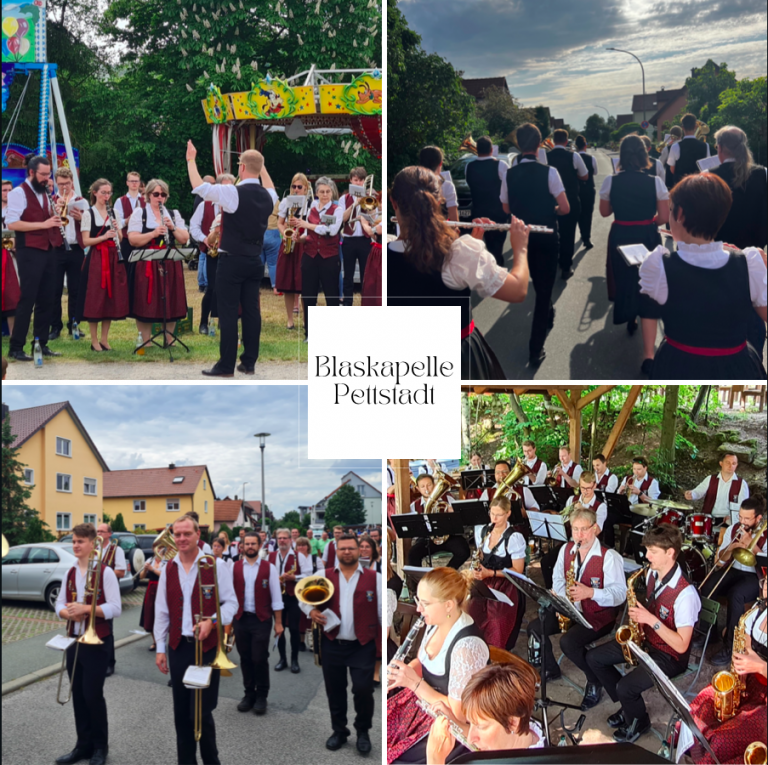 Impressionen: Sommer 2023 mit der Blaskapelle Pettstadt