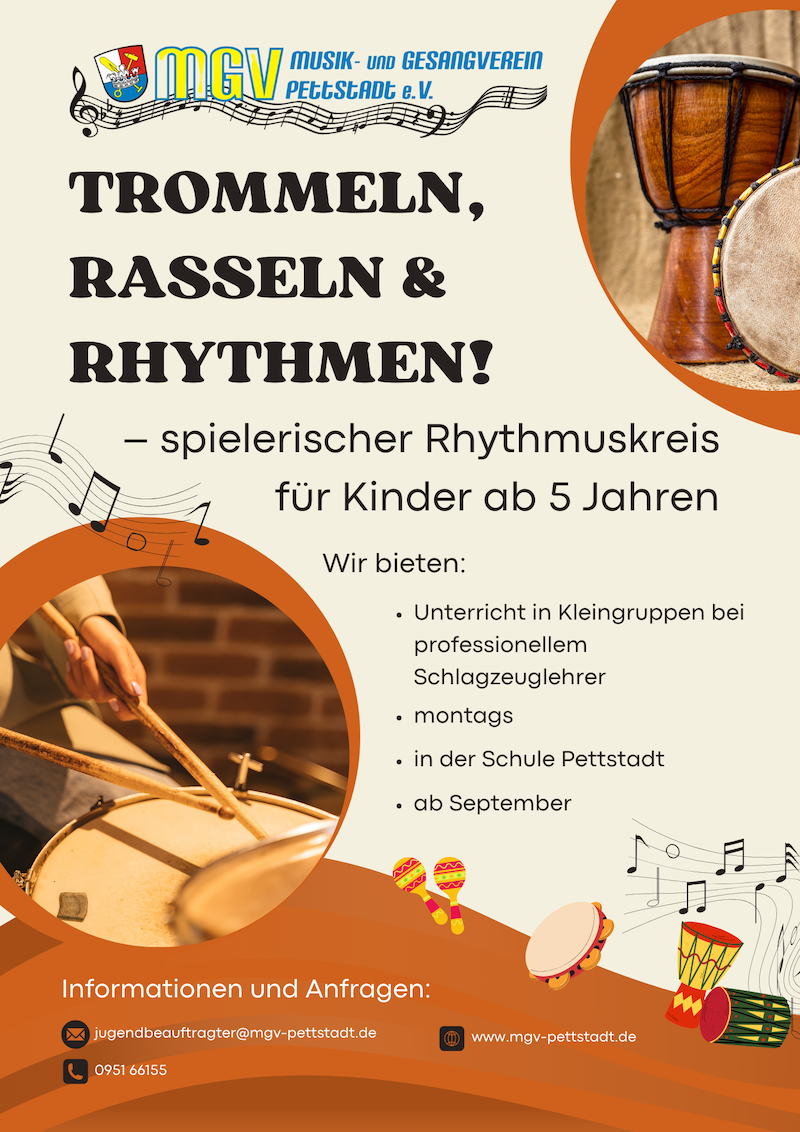 Rhythmuskreis Ausschreibung