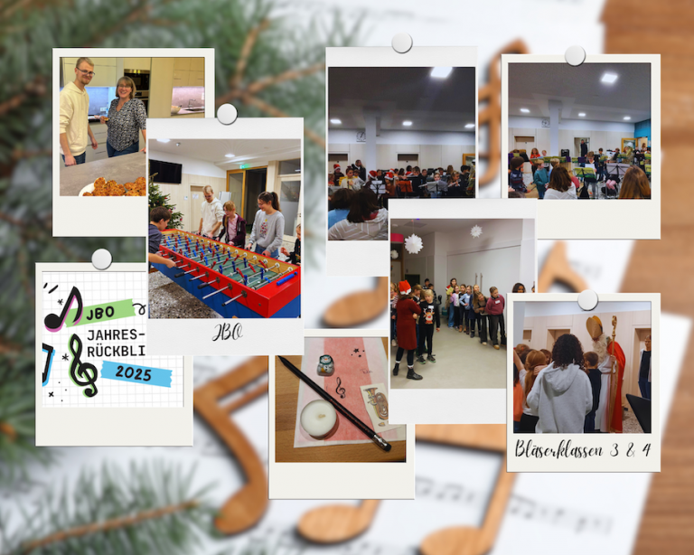 Rückblick: Weihnachtsfeiern von Bläserklassen und JBO