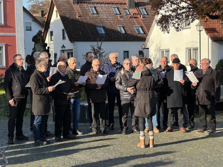 Musikalische Umrahmung des Volkstrauertages
