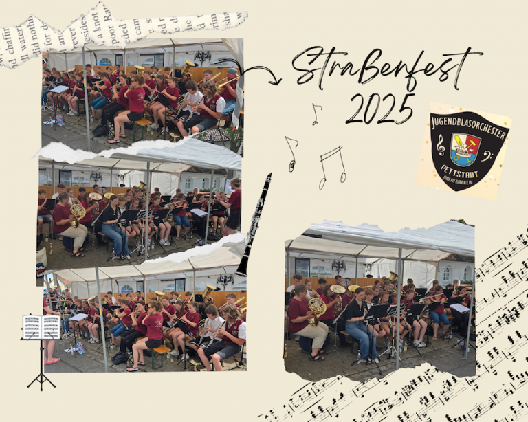 Bereit für’s Straßenfest